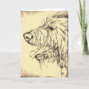 Recherche de wolfhound vœux cartes Vintage