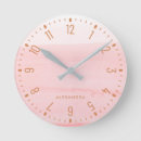 Recherche de rose et gris horloges Tendance