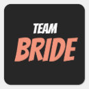 Recherche de fête de bachelorette autocollants Épouse