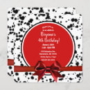 Recherche de black white red invitations Filles