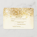 Recherche de rsvp dor invitations Élégant