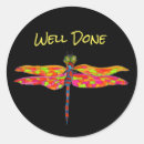 Recherche de insecte coloré autocollants Libellule