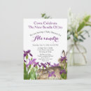 Recherche de iris pourpre invitations Pour elle