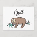 Recherche de chill cartes postales Paresseux