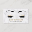 Recherche de sourcils cartes visite Esthéticienne