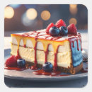 Recherche de cheesecake autocollants Nourriture
