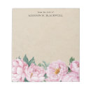 Recherche de pivoine blocsnotes Nom