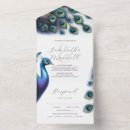 Recherche de paon mariage invitations Pour eux