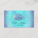 Recherche de lotus bleu cartes visite Élégant