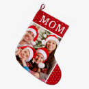 Recherche de maman chaussette de noël Rouge