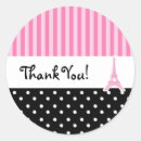 Recherche de pois rose autocollants Fête