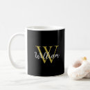 Recherche de lettrage noir tasses Pour lui