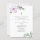 Recherche de rose pastel invitations Élégant floral moderne