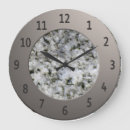 Recherche de blanc brillant horloges Moderne