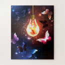 Recherche de grand papillon puzzles Magique