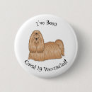 Recherche de longs cheveux badges Dog