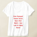 Recherche de coeur brisé tshirts Rouge