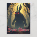 Recherche de lapin effrayant cartes postales Imaginaire