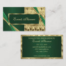 Recherche de émeraude cartes visite Luxe