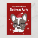 Recherche de french bulldog invitations Rouge