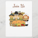 Recherche de de citrouille 16x22 invitations Dîner d'action de grâces