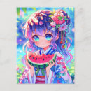 Recherche de manger cartes postales Été