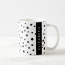 Recherche de motif dalmatien tasses Monogramme