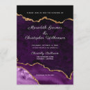 Recherche de purple mariage invitations Violet