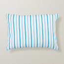 Recherche de rayures bleues blanches coussins Pour enfants
