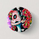 Recherche de calavera badges Crâne de sucre
