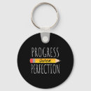 Recherche de perfection porteclés Drôle