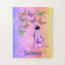 Recherche de chiot papillon puzzles Mignon
