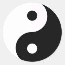 Recherche de ying et yang autocollants Asiatique