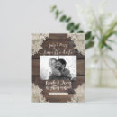 Recherche de bois dentelle invitations Vintage