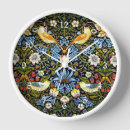 Recherche de papier peint vintage horloges Voleur de fraises