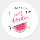 Recherche de watermelon party autocollants Aquarelle