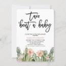 Recherche de succulent baby shower invitations Moderne