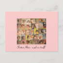 Recherche de coiffure vintage cartes postales Rétro