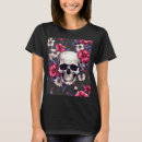 Recherche de crâne rouge tshirts Floral