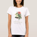 Recherche de poinsettia tshirts Aquarelle