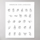 Recherche de asl posters Minimaliste