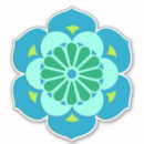 Recherche de mandala flower autocollants Fleur de lotus