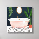Recherche de bain impressions sur toile Chambre