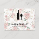 Recherche de motif floral élégant cartes visite Boss
