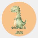 Recherche de dinosaure vert autocollants Enfants