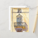 Recherche de peinture de ville cartes postales Italie