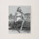Recherche de bikini puzzles Noir et blanc