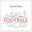Recherche de entraîneur de football autocollants Merci