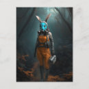 Recherche de lapin bleu cartes postales Ai généré
