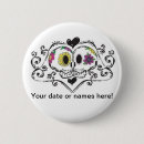 Recherche de jour du mariage badges Jeune mariée